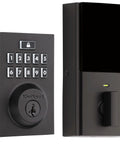 SmartCode 913 Non Connected Keyless Entry Electronic Keypad Deadbolt Door Lock With SmartKey Security Venetian Bronze Finish