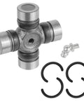 U Joint Kit For Yamaha Big Bear 350 YFM350 1986 4x4 Front Drive Shaft Replacement Premium ATV shown with seals and fittings