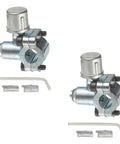 Two EPLZON BPV-31 refrigerator tap piercing valve kits with hex wrench; fits 1/4, 5/16, 3/8 in sleeves (2-pack).