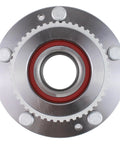 Pack Of 2 Front Wheel Bearing And Hub Assemblies For Kia Sorento 2007 2008 2009 3.3L 3.8L RWD, top view of hub assembly