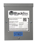 Weatherproof 240V EV Charger Station For Home Or Shop, 60 To 100 Amp Service, mounted electrical energy management system.