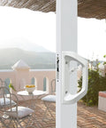 Sliding Patio Door Handle Lock Set With Key Cylinder And Mortise Lock No Fuss Replacement for glass doors on patio door