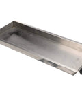 OEM Replacement Catch Tray 21102001021 for Commercial Food and Beverage Equipment front view steel tray