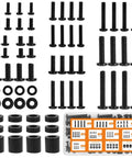 All In One TV Wall Mount Hardware Kit With Box M4 M5 M6 M8 Screws Washers Spacers For VESA Mounting Replacement Set For Most 32 To 80 Inch TVs