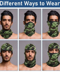 16 Pack Balaclava Masks For Men And Women Full Face Cover Sun Protection UV Balaclava Mask Camouflage Style