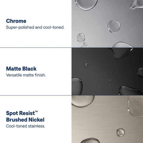 Slick Chrome Rain Showerhead And Dual Handshower Setup Featuring Three In One Spray Settings With Smooth Magnetic Docking For That Heavy Duty Bathroom Glow Up
