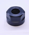 Dead Center Er16a Collet Locknut Built Tough For Precision Cnc Lathe Clamping Tool Holder Hardware Thick Alloy Steel Locknut viewed from above