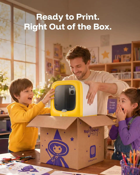 Dope AI Powered 3D Printer Designed Specifically For Kids Featuring Fully Assembled Parts Hella Safe Enclosed Operation And Rad Stem Gifts For Creative Young Inventors Building Their Dreams