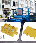 3 Pole High Current Electric Bicycle Motor Cable Connector Block Bakelite Insulated Wire Connection Box for E Bike