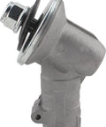 Beefy Bevel Gear Head Replacement For Husqvarna And Jonsered Trimmers 530096295 Gearhead, side view of metal component