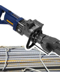 Heavy Duty Portable Electric Hydraulic Rebar Bender With Pure Copper Motor bends 4to16mm steel rebar near bundled rods.