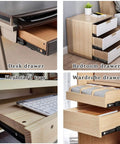 Six Pack 20 Inch Drawer Rails With Ball Bearing Beefy Heavy Duty Drawer Slides Side Mount Screws Included Black Finish installed in various drawers