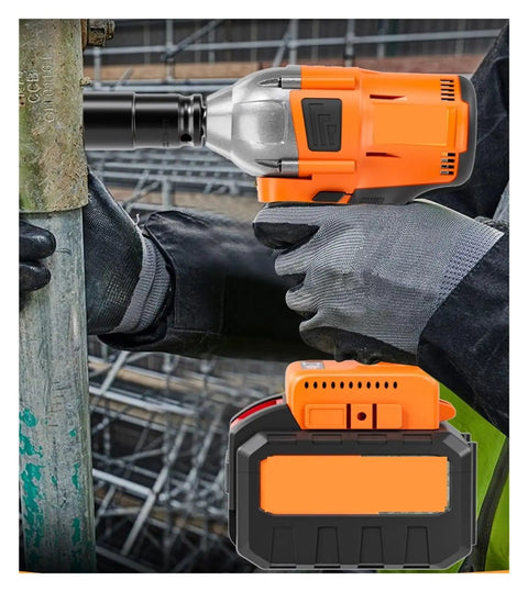Cordless Brushless Impact Wrench High Torque Heavy Duty Electric Power Tool For Car Repair Construction Use Cordless Design Offers Limitless Mobility And Powerful Performance Built To Withstand Tough Conditions