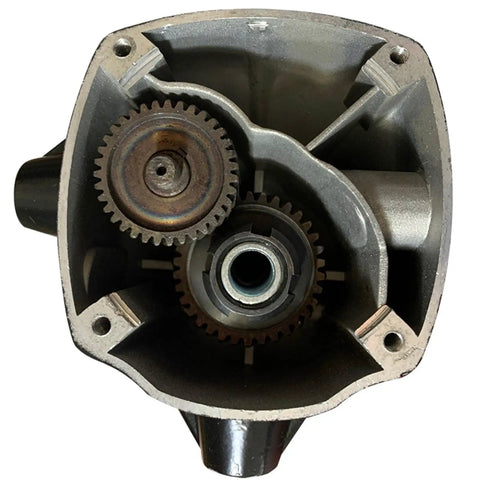 Magnetic Drill Press With Variable Speed For Metal Core Drilling inner gear mechanism view for industrial tool functionality.