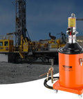Beefy Heavy Duty 5 Gallon Pneumatic Grease Pump With 13 Ft High Pressure Hose And Gun Portable Grease Lubrication System