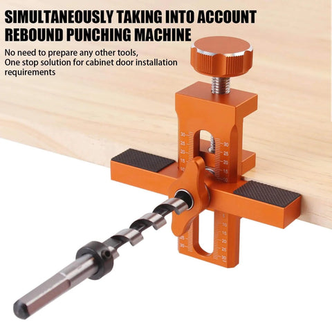 Adjustable Cabinet Door Positioning Tool And Mounting Jig For Frameless And Face Frame Cabinets Aluminum Alloy Construction