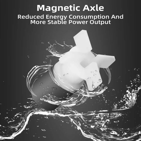 Ultra-Quiet Replacement Pump For Stainless Steel Cat Water Fountains With SMA-800 Motor showing magnetic axle