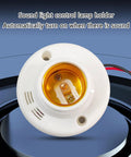 High Sensitivity E27 Sensor Light Socket With Sound And Light Control lamp holder for safe lighting