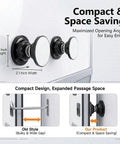 Strong Magnetic RV Door Holder For Camper And Trailer Keeps Doors Open In Breeze Easy To Install With Adhesives And Screws