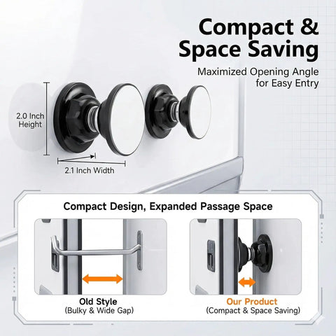 Strong Magnetic RV Door Holder For Camper And Trailer Keeps Doors Open In Breeze Easy To Install With Adhesives And Screws