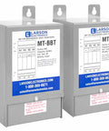 Two Three Phase Delta Buck Boost Step Up Transformer 208V Primary To 230V Secondary Heavy Duty Power Converter units