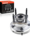 Rear Wheel Bearing And Hub Assembly 5-Lug Direct Fit Replacement Fits Jeep Grand Cherokee 2005 2010 And Commander 2006 2010 High Load Capacity For Smooth Ride And Reliable Axial Radial Support