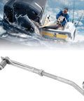 Adjustable Stainless Steel Outboard Steering Linkage 265-315mm Universal Fit for Most Marine Outboard Engines Up to 200HP, Marine Boat Steering Arm Lever for Smooth Handling on boat
