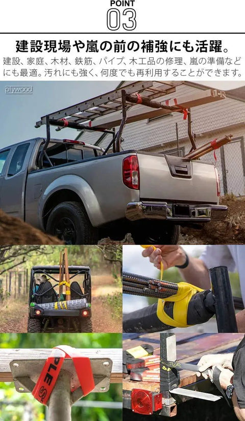 Heavy Duty Yellow Tie Down Strap 1.6 Inch Wide By 20 Feet Long Rock Solid 580 LB Rating Waterproof Rustproof UV Resistant TPE Rubber Built Like A Tank To Handle Any Rig Or Trailer Haulin Job