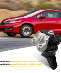 Front Engine Motor Mount For Honda Civic 1.8L 2012 2013 2014 2015 Auto Transmission Hydraulic Replacement 50820TS6H81