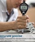 Digital Bore Gauge 50-160mm 0.01mm Precision Internal Diameter Measuring Tool With 12 Probes And Case For Engine Cylinders