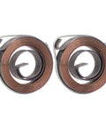 Must Have Drill Press Return Spring Set Coil Spring 0.8x10 With 37mm Outer Diameter Double Hook Plating Finish For Bench Drills
