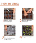 Step-by-step guide for Indoor Seed Starting Kit With Dome Greenhouse For Herbs, Veggies And Flowers setup and care.
