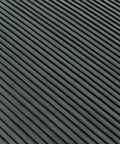 Close-up of Ramp Cleat Non Slip Outdoor Rubber Floor Mats 0.13 Inch Thick 3 Ft By 15 Ft Black with textured anti-slip surface