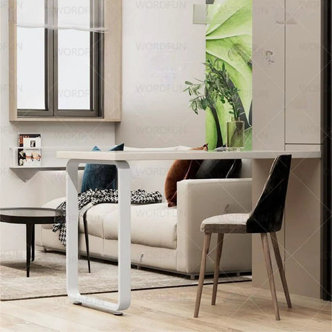 Tough As Nails 28 Inch Metal Table Legs For Dining And Bars With Matte Black Industrial Finish And Anti Scratch Feet Simple Bolt On Install That Hauls Heavy Loads And Keeps Wood Floors Looking Fresh supporting a dining table.