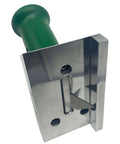 Pro Grade Pre Insulated Duct Panel Cutter Kit With Five Cutter Heads Featuring Straight, 45 Left, 45 Right, Side Shape, And V Shape