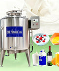 Top Tier Commercial Milk Pasteurizer 300L Or 500L Built Tough Industrial Dairy Processing Station With No Fuss Automatic Controls And Premium Stainless Steel Tank For Big Batch Yogurt Making with 500L capacity and yogurt.