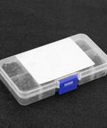 M3 Nylon Standoff Kit 300 Piece Assortment With Male And Female Screws Nuts And Spacers For PCB Motherboard Circuit Board Mounting Hardware And Electronic DIY Projects Great For Prototyping Enclosures And Equipment clear plastic storage box