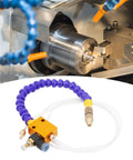 2 Pack Mist Coolant Lubrication Spray System For CNC Lathe Milling And Drilling, Mist Sprayer With 8mm Air Pipe displayed
