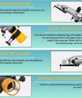 360 Degree Rain Gun Sprinkler With One And A Half Inch FNPT Connection features and components overview