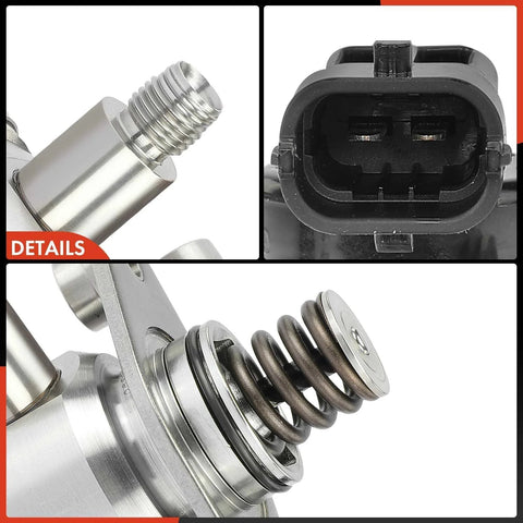 Chevrolet High Pressure Fuel Pump With Gasket And Bolts For Equinox, Traverse, Impala, Camaro, GMC Terrain, Canyon, Buick Enclave