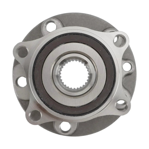 Front Wheel Hub Bearing Assembly For Ford Focus 2000-2011 4 Lug ABS Left Or Right 1 Piece OEM-Grade Replacement