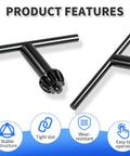 Heavy Duty Drill Chuck Key With 6mm Head For 1.5 To 13mm Drill Chucks showcasing stable structure and wear-resistant design.