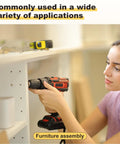 Tough As Nails Phillips Head Machine Screws And Lock Nuts Kit M6 X 50mm used in furniture assembly with power drill.