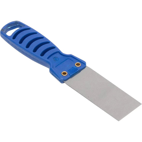 Top Pick Flexible 1.5 Inch Putty Knife Featuring A Grippy Molded Plastic Handle For Drywall Patching And Paint Scraping. 