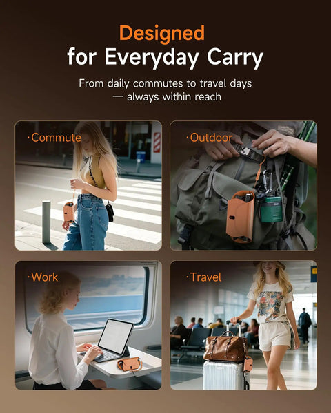 Portable Magnetic Charging Case For Ray Ban Meta Smart Glasses Gen 1 And Gen 2 One Hand Fast Charge Carry Case outdoor use.