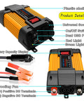 Road Trip Ready Solar Inverter Kit With 4000W Peak Output And Lightweight Portable Build For Off Grid Camping To Keep Your Tech Amped Up All Weekend Long, showing product details and features.