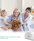Family with a dog next to Must Have Eight Pack Hand Vacuum Filters For Black And Decker VLPF10 Replacement Filter And HLVA315J HLVA320J Series Handheld Vacuums Replacing Part N600601 N575266