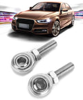High Octane Stainless Steel Heim Joints Two Pack Universal Right Hand Tie Rod Ends Steering Linkage Hardware For Street Cruisers And Race Builds Built Tough, featuring shiny stainless steel components.
