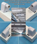 Plug And Play Fa8 Tombstone Lamp Holder With Single Pin T8 Socket Connector Fit T10 And T12 Fluorescent Tubes Ul Listed showcased in various angles
