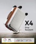 Your Go To 20 Inch Carry On Luggage Airline Approved Hard Shell Polycarbonate Case With Expandable Capacity And Spinner Wheels